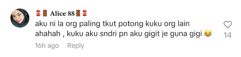 Ingatkan dah kahwin, wanita dikecam selamba potong kuku kaki tunang di tempat awam 21